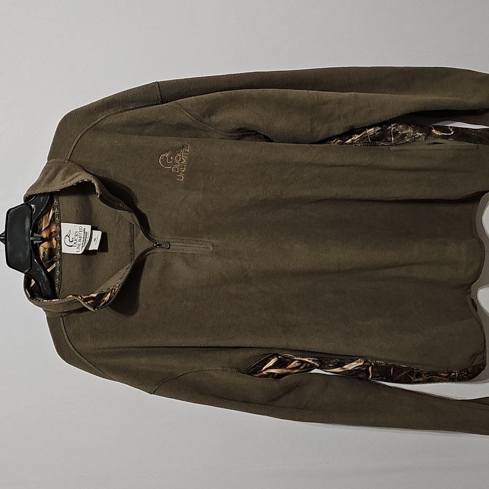 Ducks Unlimited Pullover Fleece 3/4 Zip